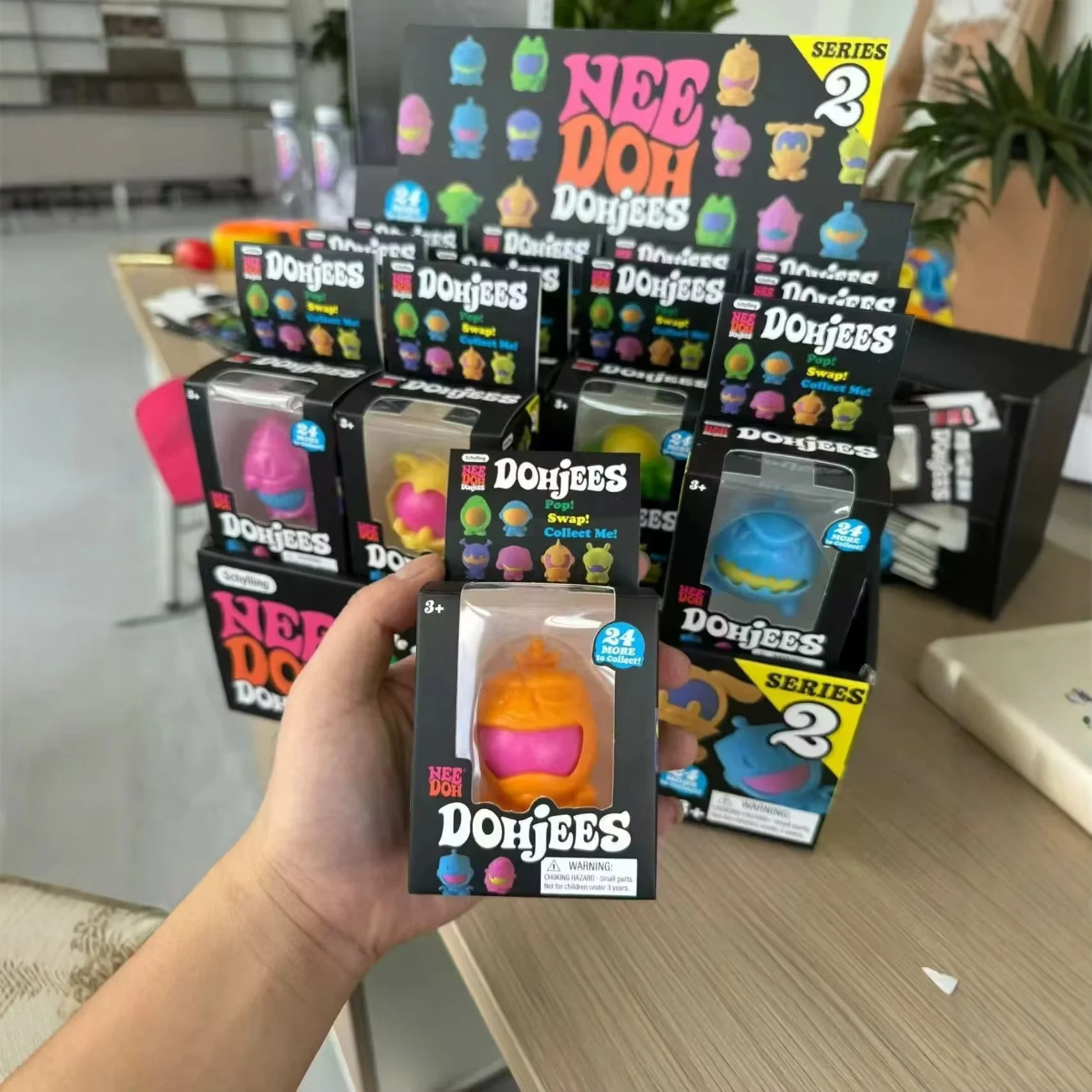 Dohjees Schylling Needoh Atomic Stress Relief Ball squishies toy blind box Adult Party Gift Tool stress relief toy fidget toys