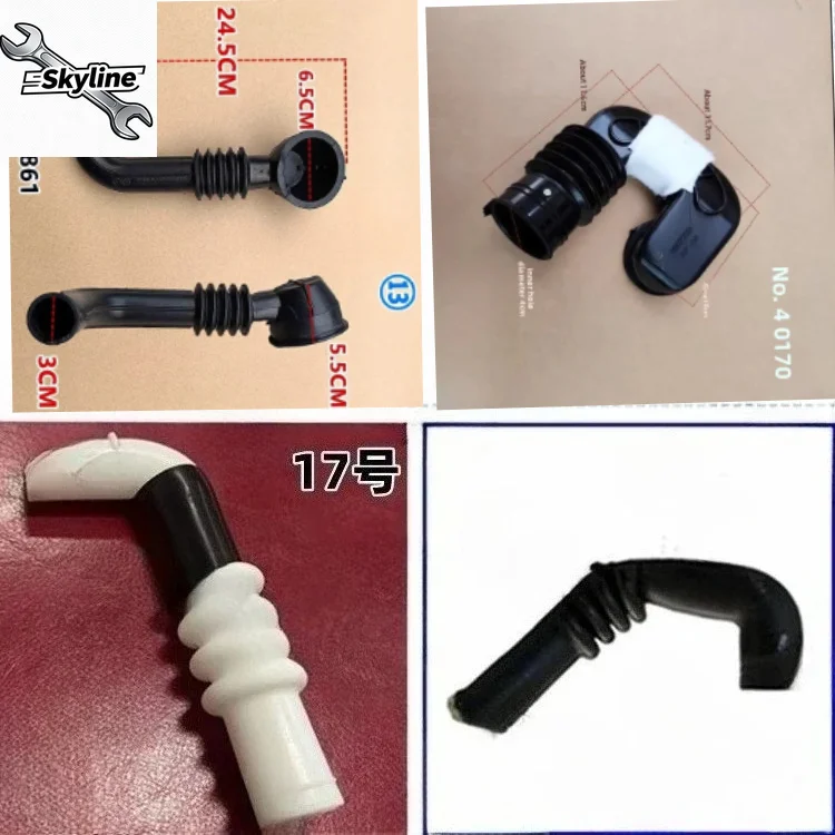 1pcs breathable tube rubber bellows Suitable for Hisense Rongsheng drum washing machine connecting tube