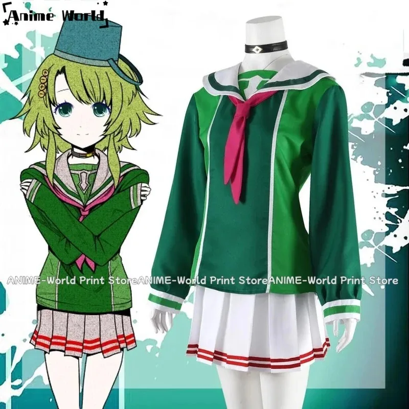 

New《Custom Size》Game Your Turn To Die Kanna Kizuchi Halloween Cosplay Costume2025f;5,c'8.m;0'