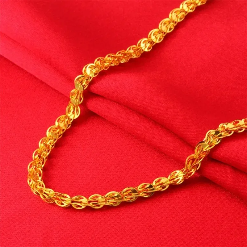 Lynge Jewelry Women's 24K Gold AU999 Sweater Chain Phoenix Tail Necklace - Exquisite phoenix, heavy texture, value-preserving, f