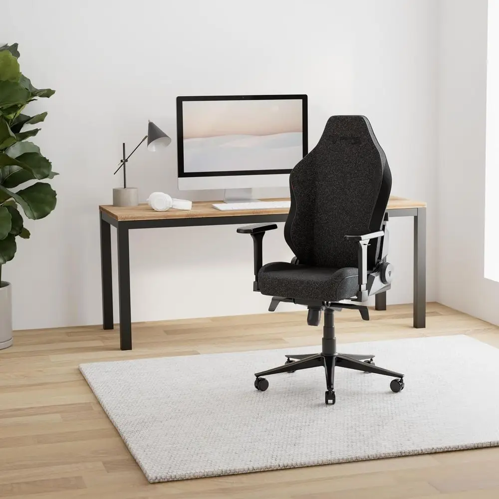 Ergonomic Reclining Computer Chair with 4D Armrests, Pillow & Lumbar Support,395 lbs,