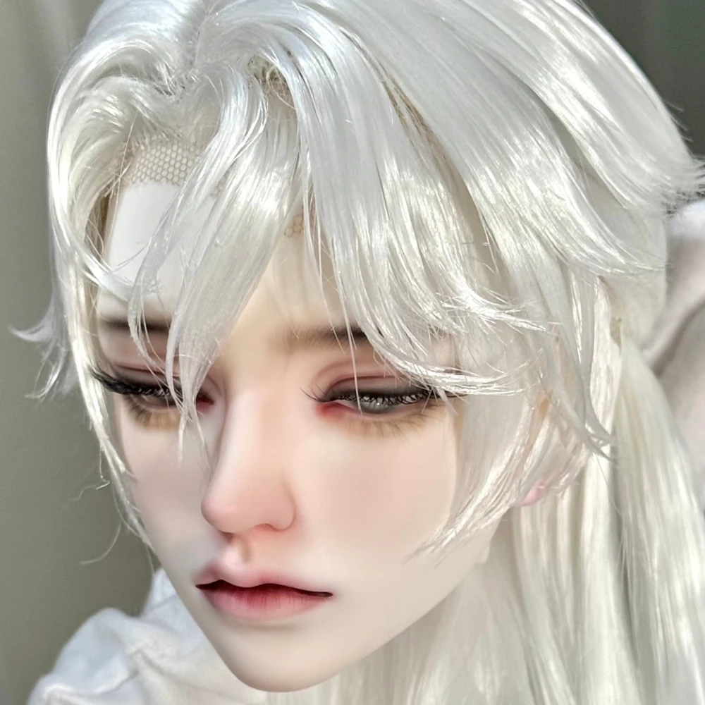 

1/3 BJD Resin Men Doll Head No Makeup DIY Doll Accessories Collectible Toy Head No Face Up