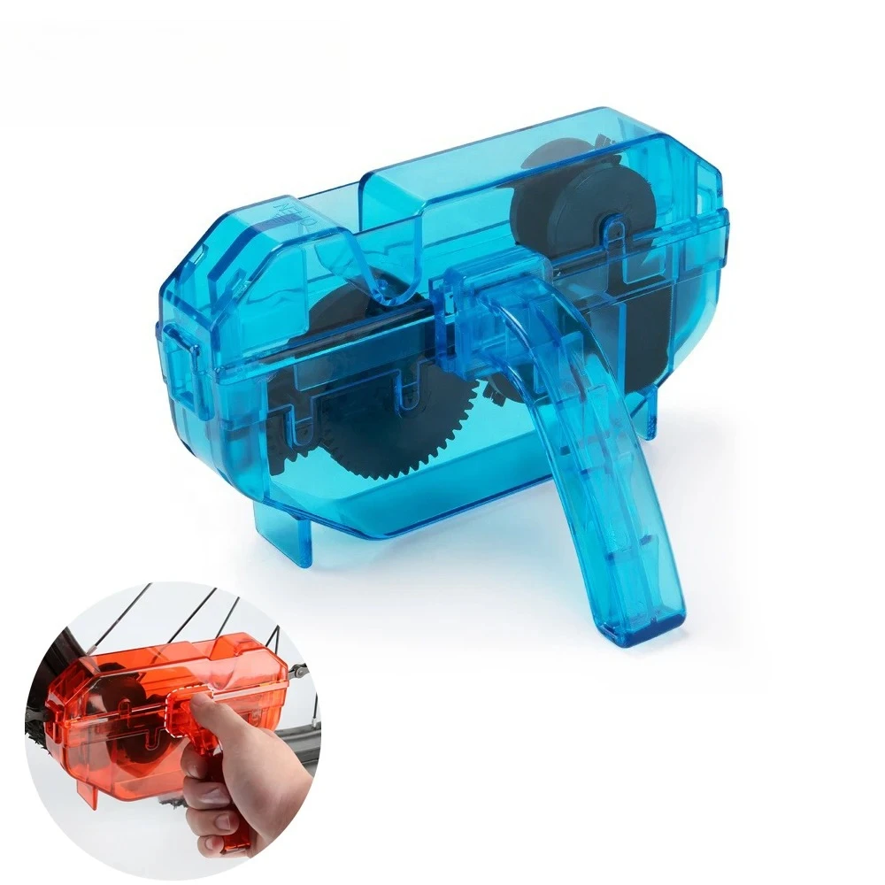 Bicycle Chain Cleaner Bike Scrubber Washer Tool Bicycle Clean Machine For MTB Road Bike Convenient Bicycle Accessory