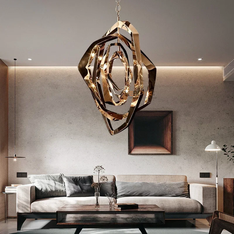 Modern Designer Luxury Led Pendant Light Living Dining Room Chandelier Lighting Home Decor Bar Loft Villa Hanging Lamp Luminaire