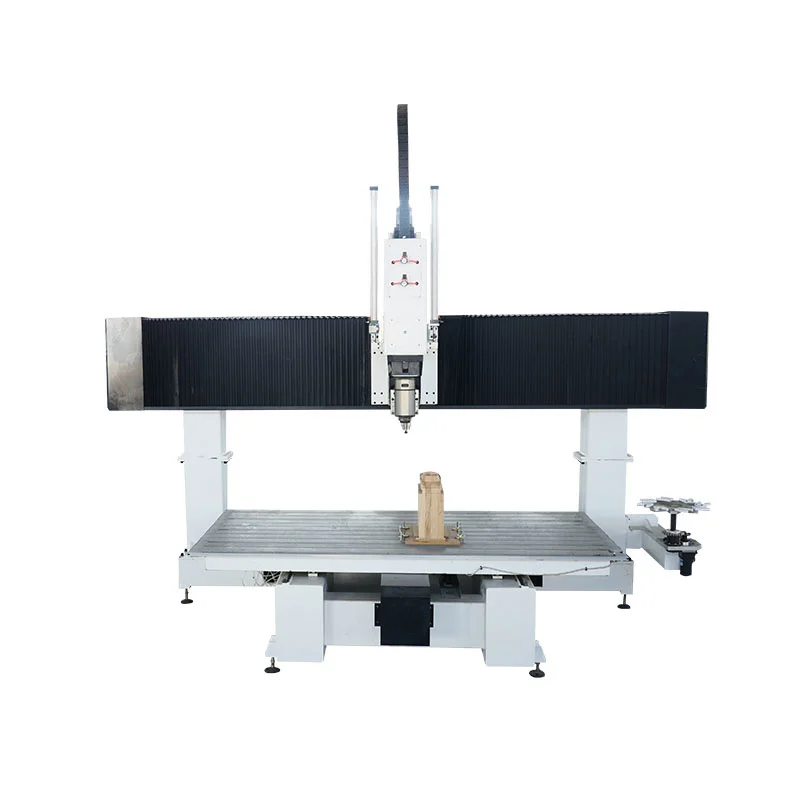 High precision 5 Axis wood surfboard molding cnc router foam carving milling machining center