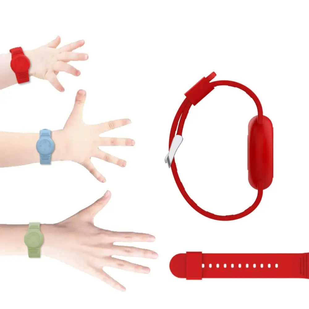 Nuovo impermeabile per Apple Airtag Holder Wristband Kids custodia in Silicone bracciale bambini per AirTags Case Watch Band