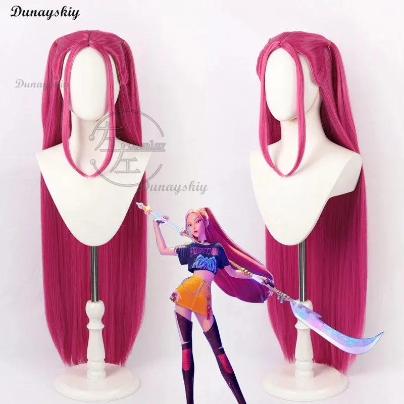 DY20Zoey رومي ميرا تأثيري Kpop شيطان زي شعر مستعار الصيادين الثقيلة Y2K سايبر ميتافيرس القوطية مستقبلية مرحلة الأداء خارج