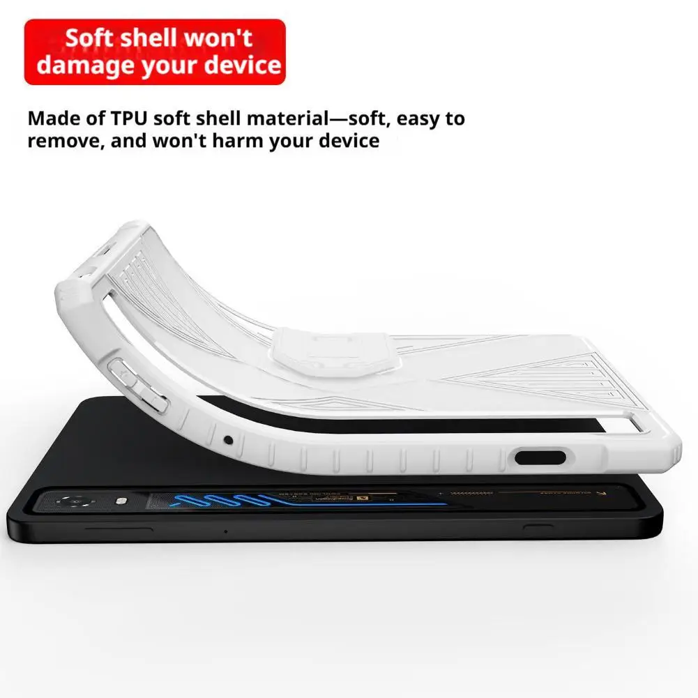 Etui na tablet do gier RedMagic Astra 2 Generation, pokrowiec ochronny z TPU zapewniający ochronę przed upadkami do tabletu REDMAGIC 5 Pro, etui ochronne w kolorze czarnym. — zdjęcie produktu 5