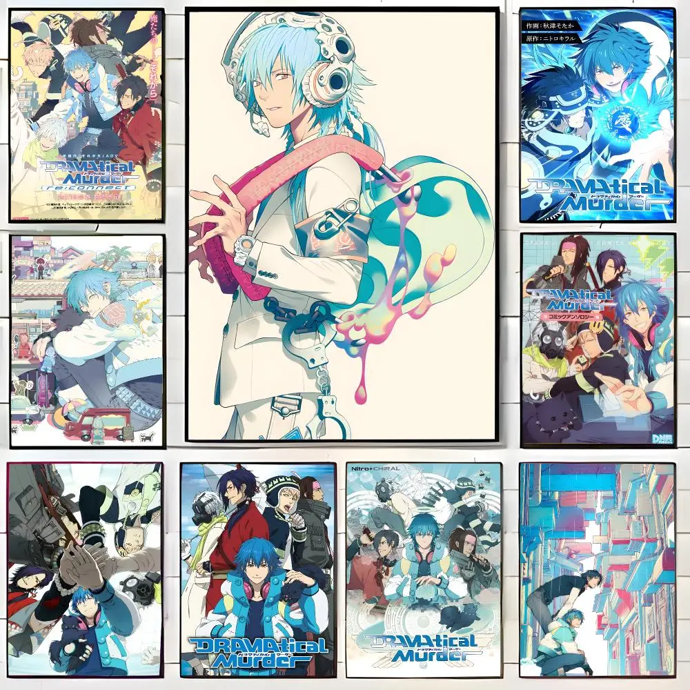 Cyberpunk Anime D-Dramatical Murder Poster Wall Art Print Decorative Mural Home Decor Gift Unframed