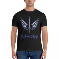 St. Louis Battlehawks T Shirts Men Pure Cotton Vintage T-Shirt O Neck Ka Kaw Tee Shirt Short Sleeve Clothing Printed