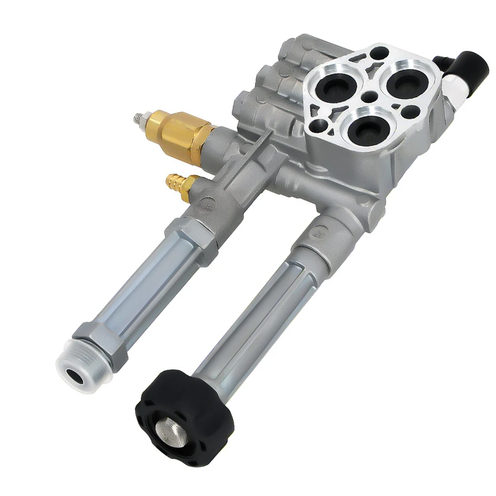 AR42940 Pressure Washer Pump Head Aluminum For TROY Models RMW2G20, RMW2G24 , RMW2G25 High Pressure Cleaning Machine Spare Parts