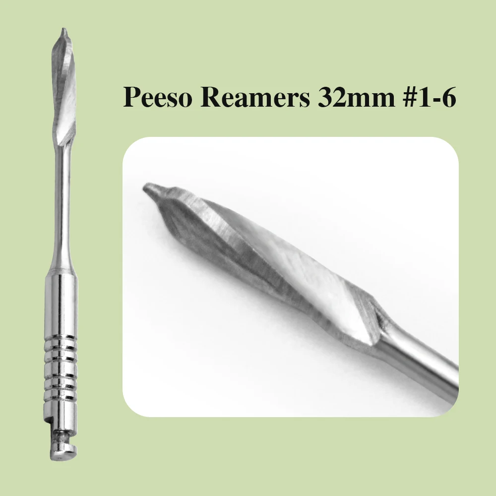 Dental Endodontics Gates Drills Root Canal Peeso Reamers Rotary Paste Carriers 32mm/25mm Engine Use Stainless Steel Endo Files