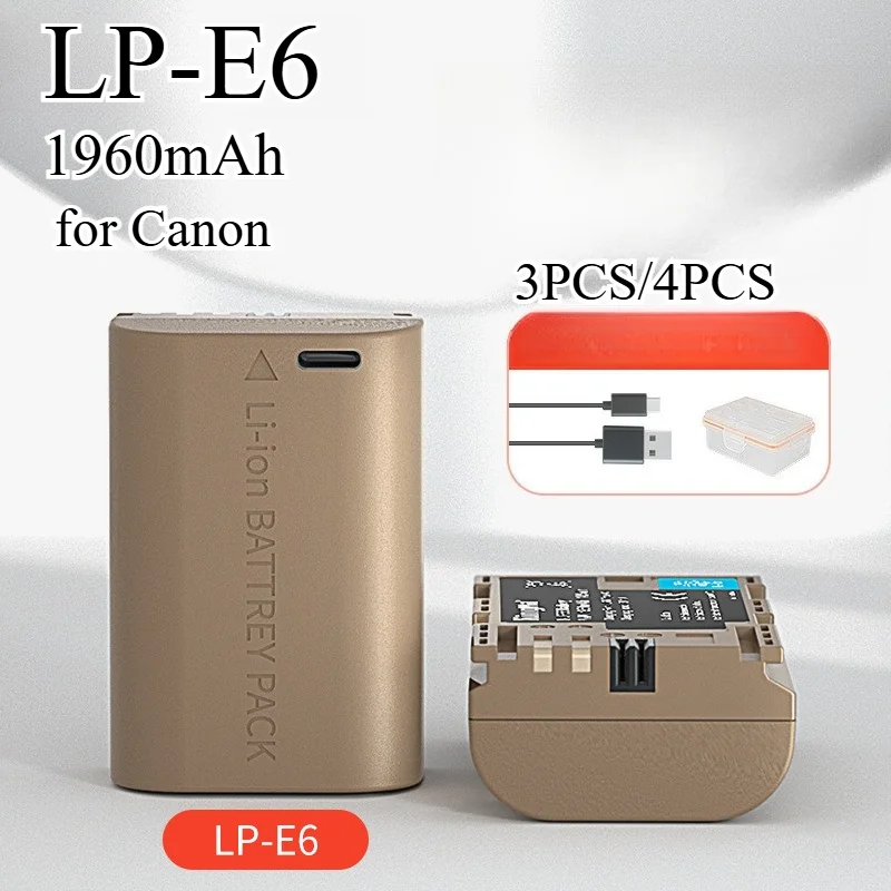 3PCS/4PCS 1960Mah L…