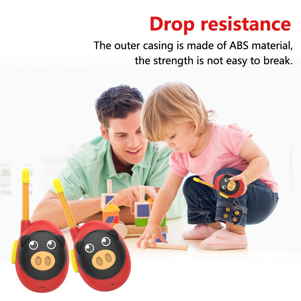 Walkie Talkie for Kids Two Way Radio,2pcs walkie-talkie children outdoor games walkie-talkie toy games and gifts