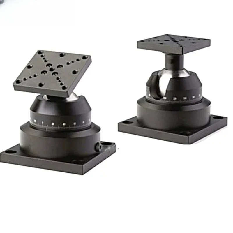 PR-SD92 Manual Universal Stage Universal Joint Stage Arbitrary Angle Rotation High Load Precision Optical Mount Lab Positioning