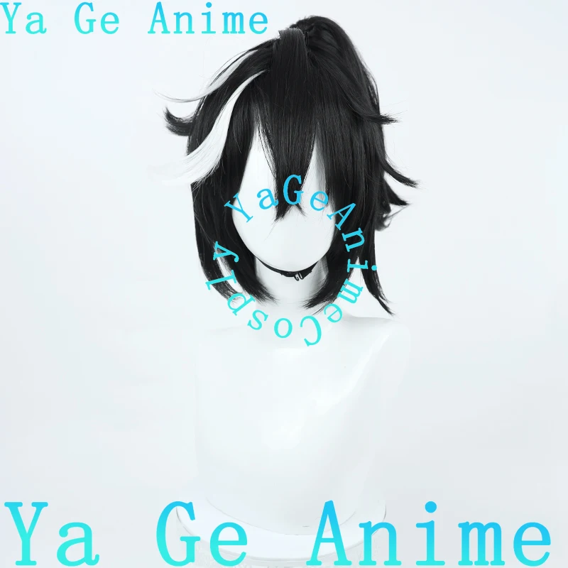 Wig Cosplay Uma Musume Pretty Derby Katsuragi Ace dengan Telinga dan Ekor untuk Anime Game Halloween Reality Show