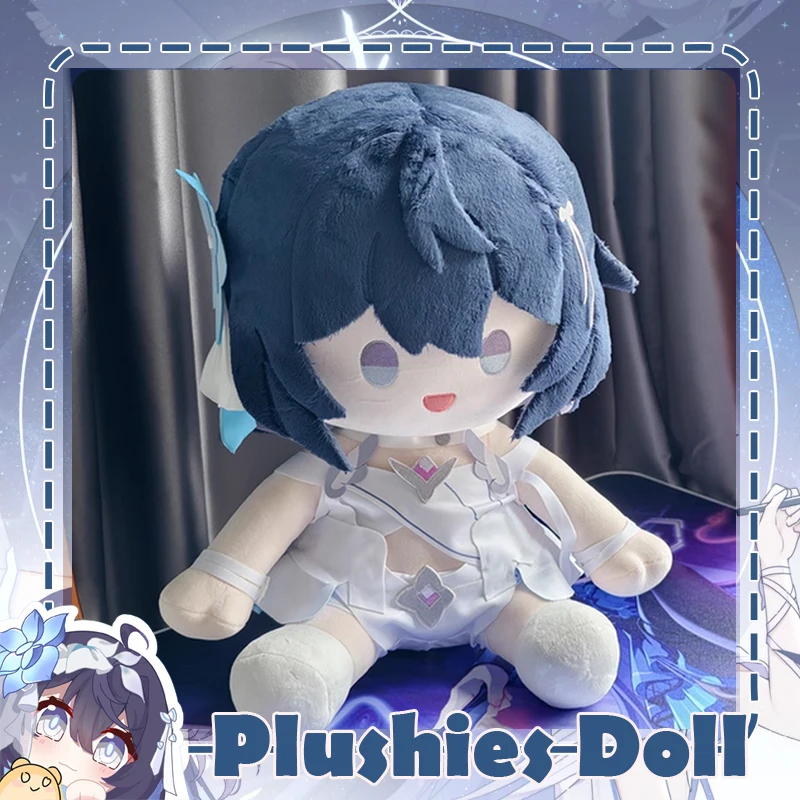

Game Honkai Impact 3rd Seele Vollerei Plush Doll Herrscher of Rebirth Cotton Stuffed Sitting Toy Plushie Soft Pillow Figure 40cm