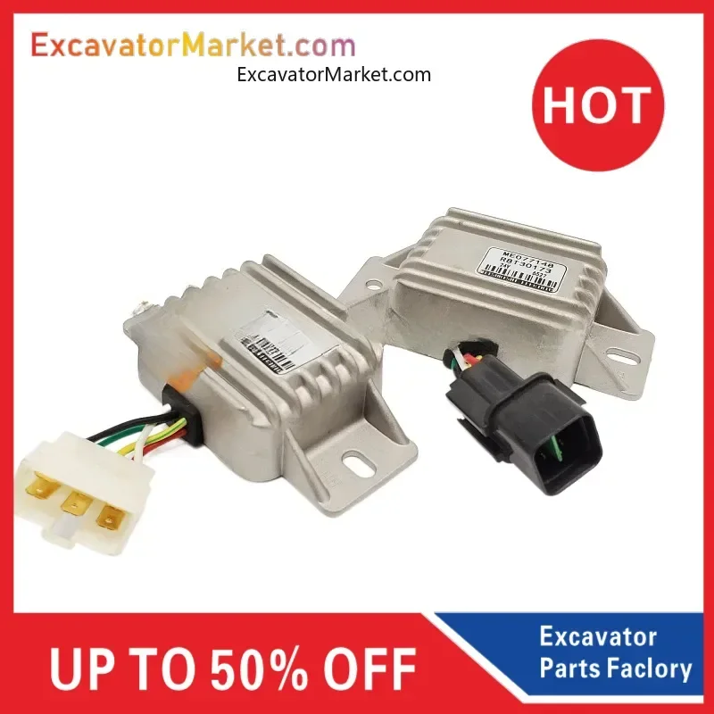 Excavator Parts For Sany Kobelco Cat 307 308 Kato Mitsubishi Engine Regulator Module Relay Excavator Accessories