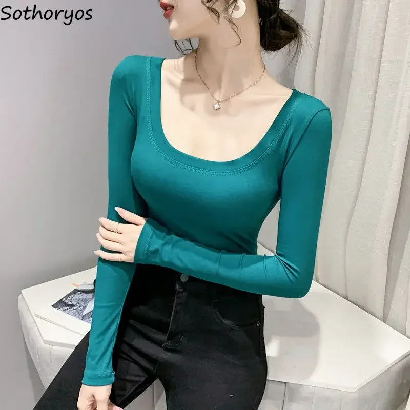 Skinny Women Sleep Tops Sexy Tender Soft Lounge Stylish S-3XL High Elasticity Solid Elegant All-match 15 Colors Homewear Chic