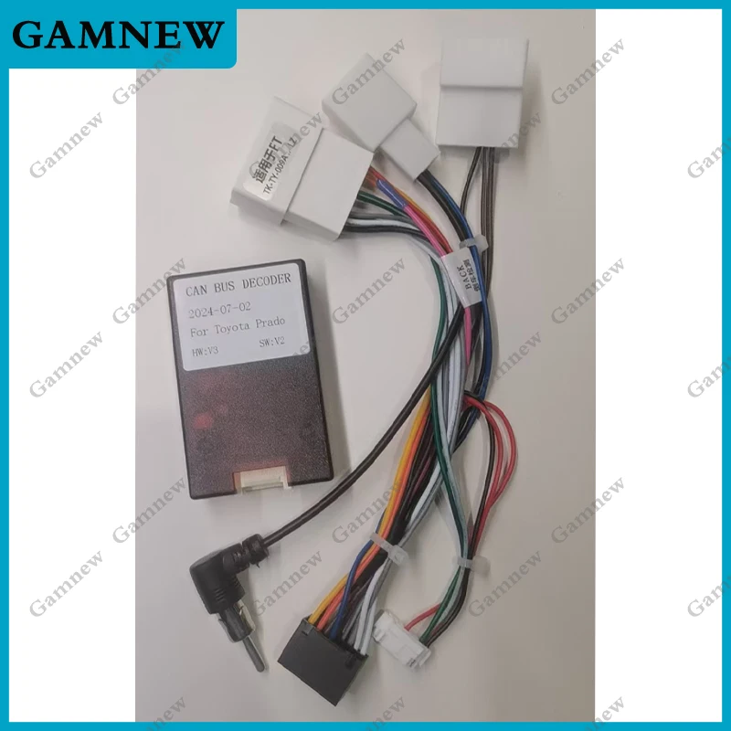 Samochodowa wiązka przewodów Adapter Canbus Box TX/IEBUS JBL Dekoder wzmacniacza Do Toyota Prius Prado Harrier Lexus RX Camry Venza