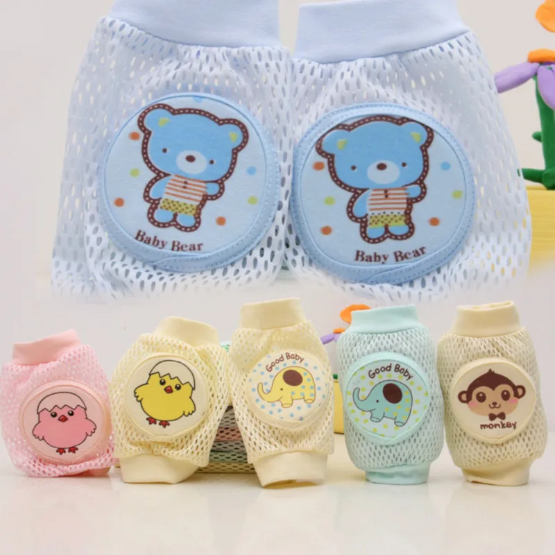 Baby Knee Pads Leg Warmer Safety Bear Girl Boy Kids Accessories Crawling Gaiter Toddlers Protector Infant Animal Cushion