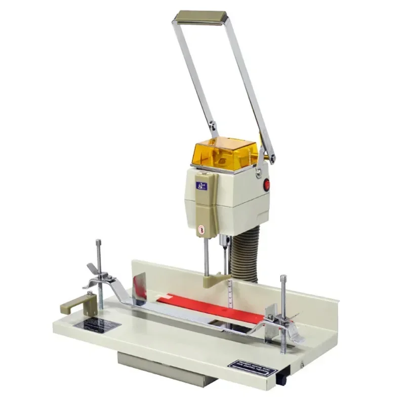 Electric punching machine accounting office text bill file ledger margin adjustable