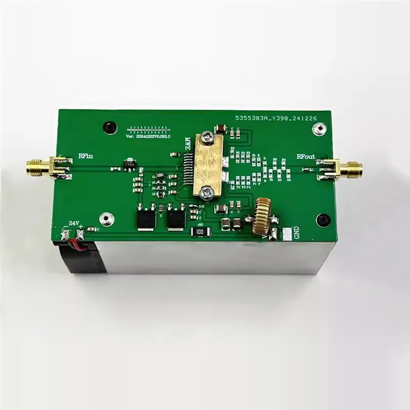 

Усилитель мощности RF N11R, 2,4 ГГц, 50 Вт, выход радиочастотного усилителя, усиление 50 Вт, 32 дБ, 2,4-2,5 ГГц, модуль питания