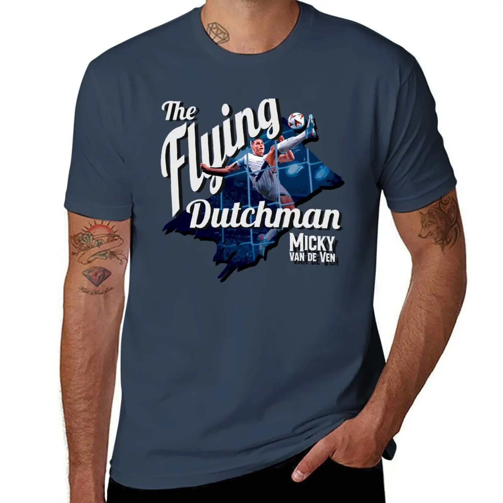 

Micky van de Ven The Flying Dutchman Tottenham T-Shirt Casual Daily Outfit T-Shirt