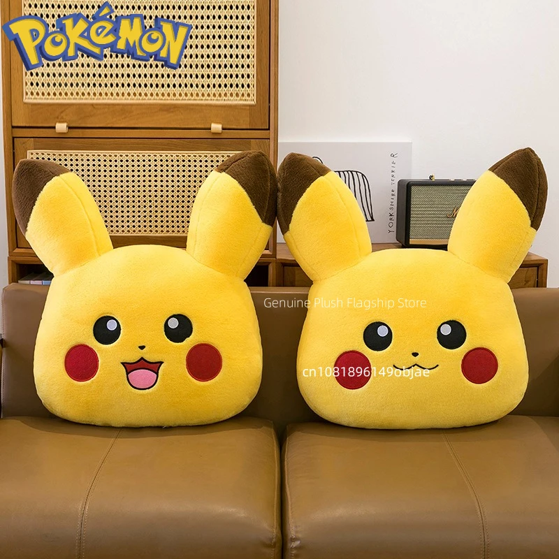 90 cm Super Big Size Pokemon Pikachu Anime Pluche Gevulde Pop Kawaii Kamer Versierd met Knuffels Kussen Vakantie Geschenken