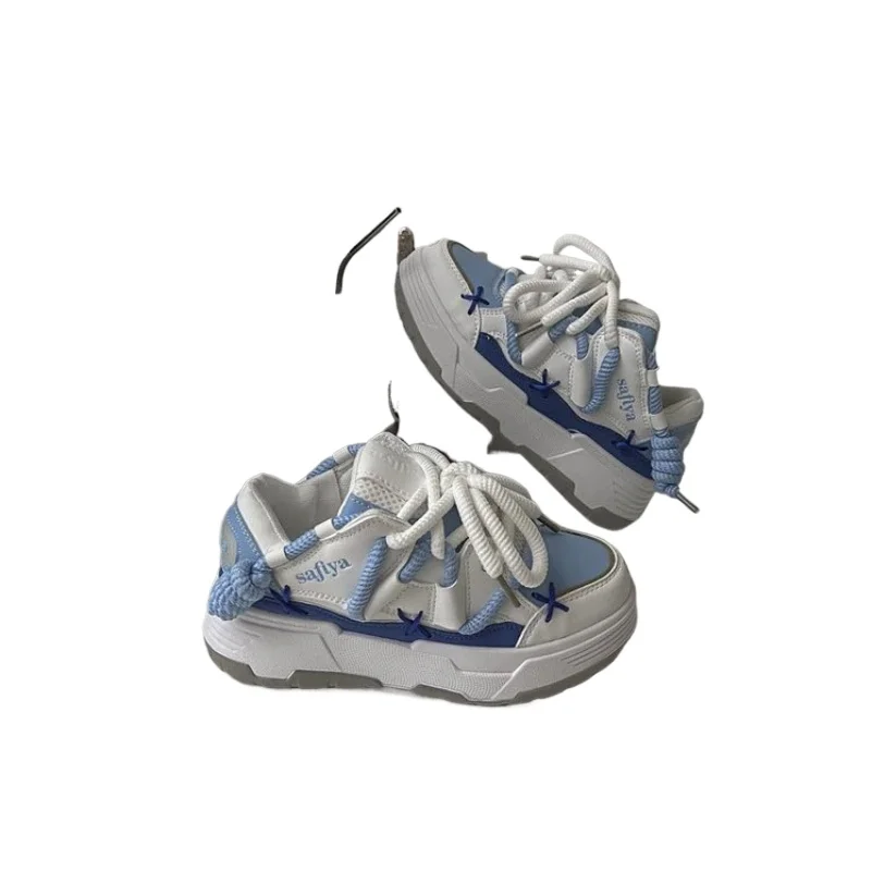 

Men Girls Walking flatforms Bread Shoes Wide Sole Couples Unisex Chunky Sneakers Hip Hop Punk Sports Trainers New Design Women