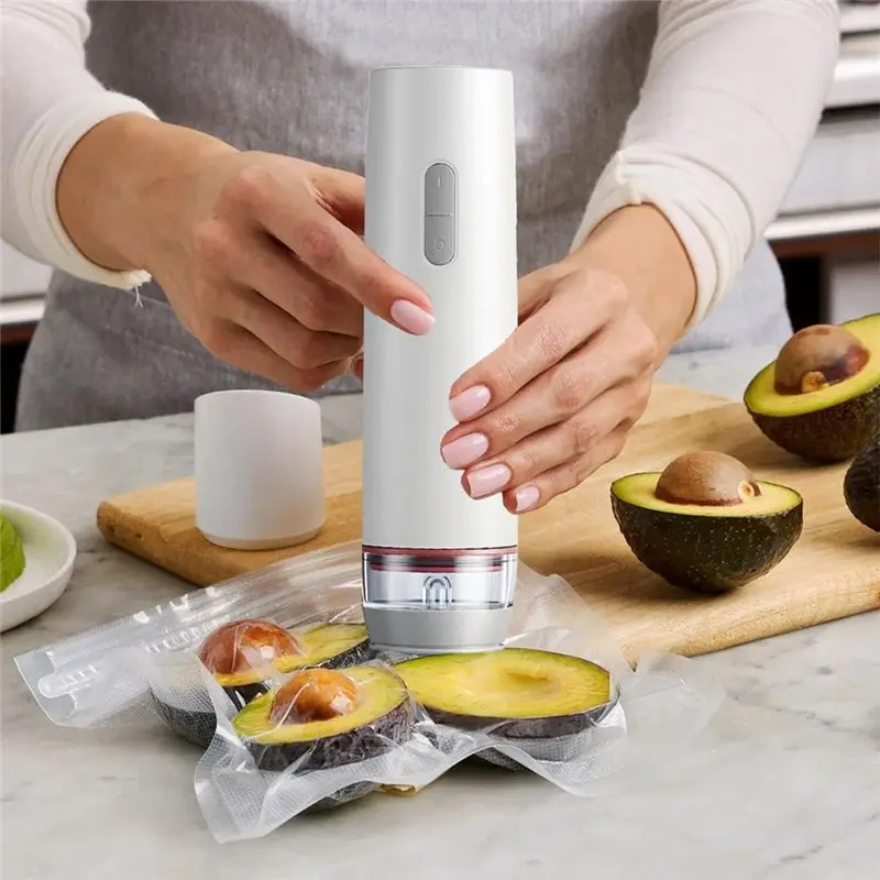 Handy High Speed Vacuum Sealer-Compact Food Sealer For Continuous Operation With 30 Vacuum Bags