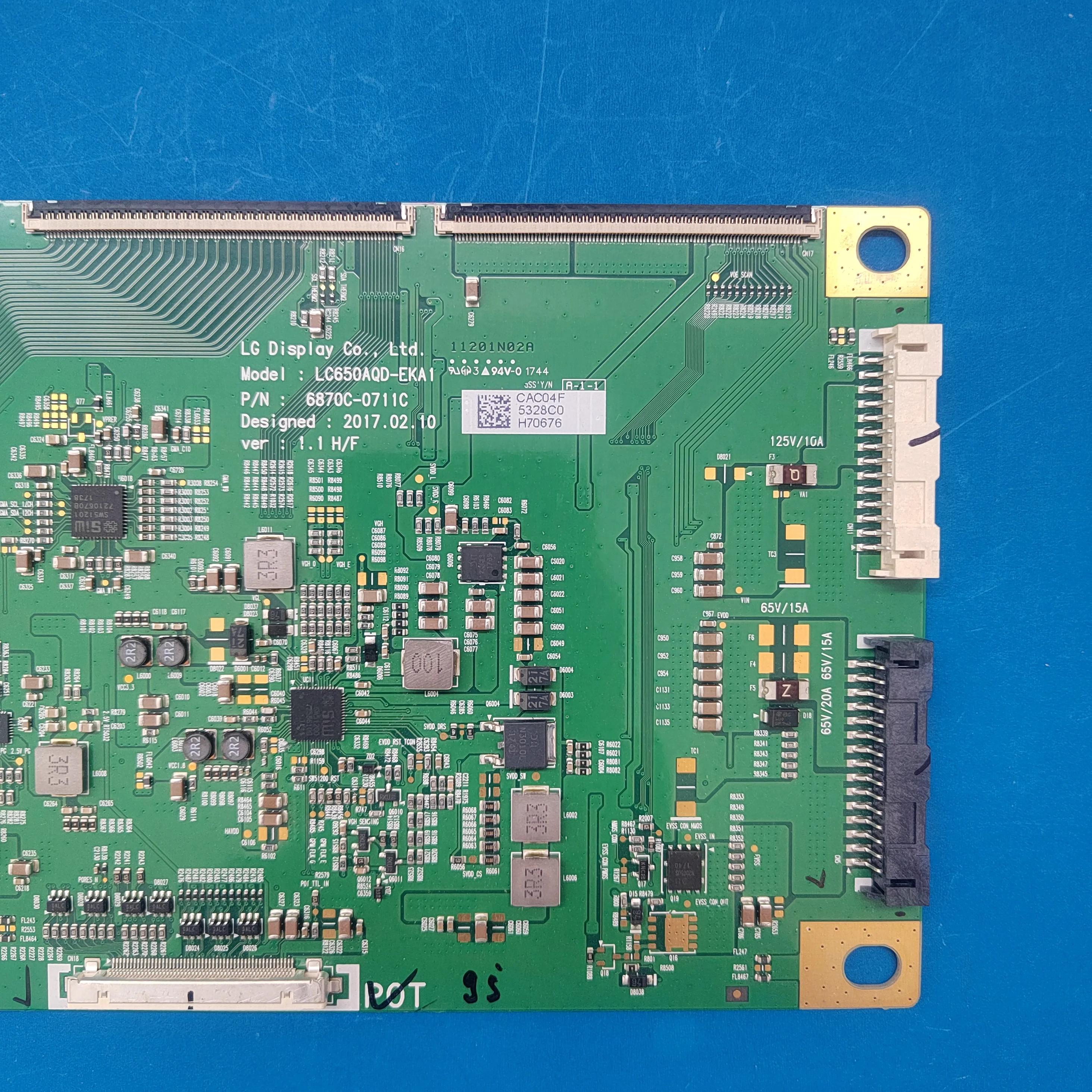 Logic Board 6870C-0711C 6870C-0711B 6870C-0711A LC650AQD-EKA1 for LG TV OLED65B7D OLED55B7A OLED55B7P-C OLED55C7P-U T-CON