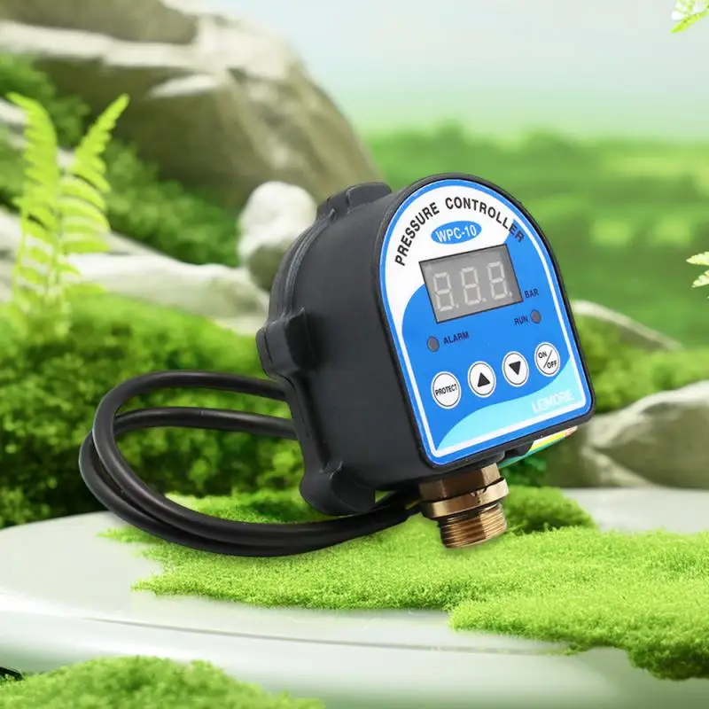 Automatic Air Pump Water Oil Compressor Pressure Switch Digital Display Eletronic Pressure Controller For Water Pump