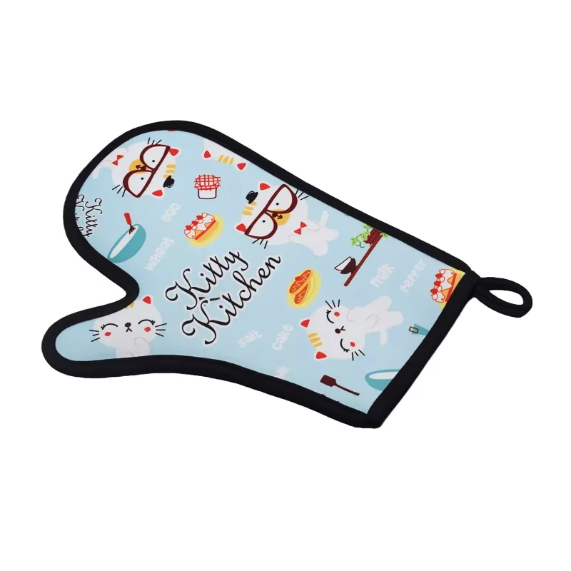 

5Pcs Neoprene Sublimation Blank Oven Gloves & Heat Press Mat, Insulated Kitchen Mitts Pot Holders DIY to Print Custom Logos & Ph