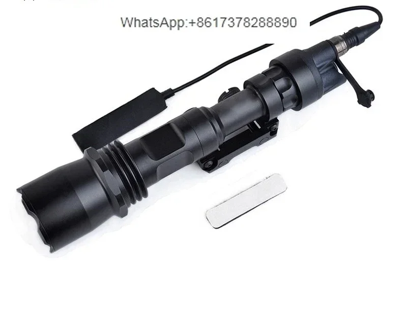 M961 Outdoor Lighting LED Light Concentrator Lens Strong Light Extended Flashlight Caving Hand Light