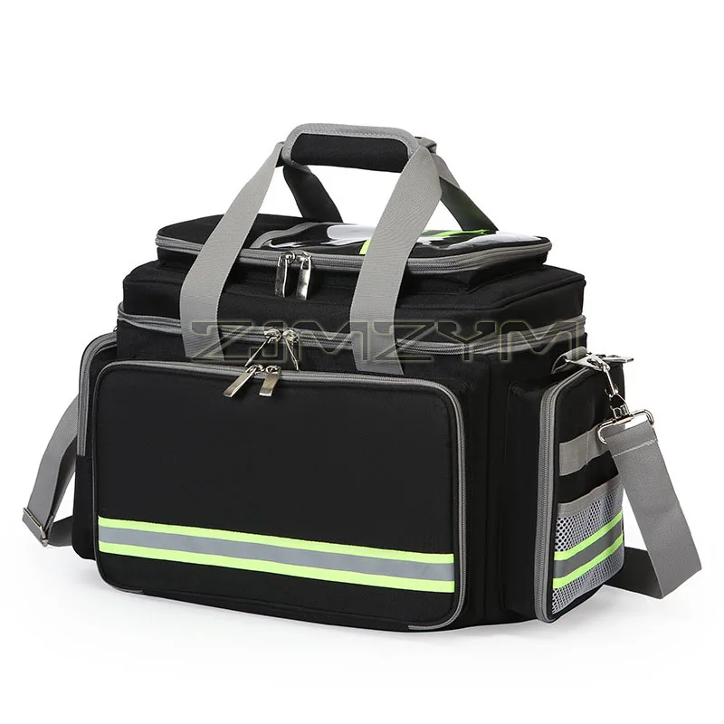 First Aid Medical Bag Outdoor Emergency Multi-pocket Bags Rescue Large Capacity Backpack Waterproof Reflective Oxford Travel Bag