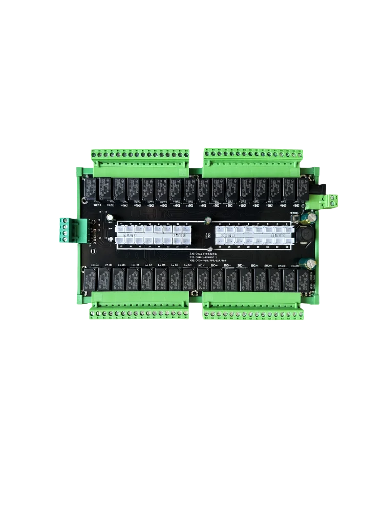 Relay Module Group Delayed Start Labview32 IO High Level Trigger 485 Communication Relay Module