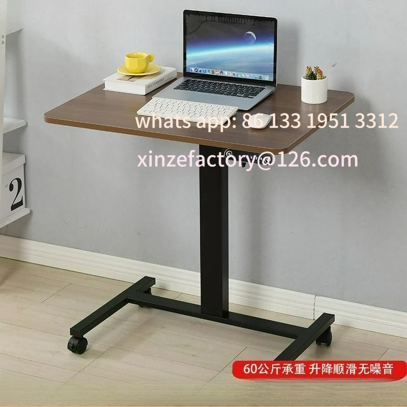 

Customizable Electric Lifting Table Lifting Standing Mobile Computer Desk White Learning Reading Home Desk