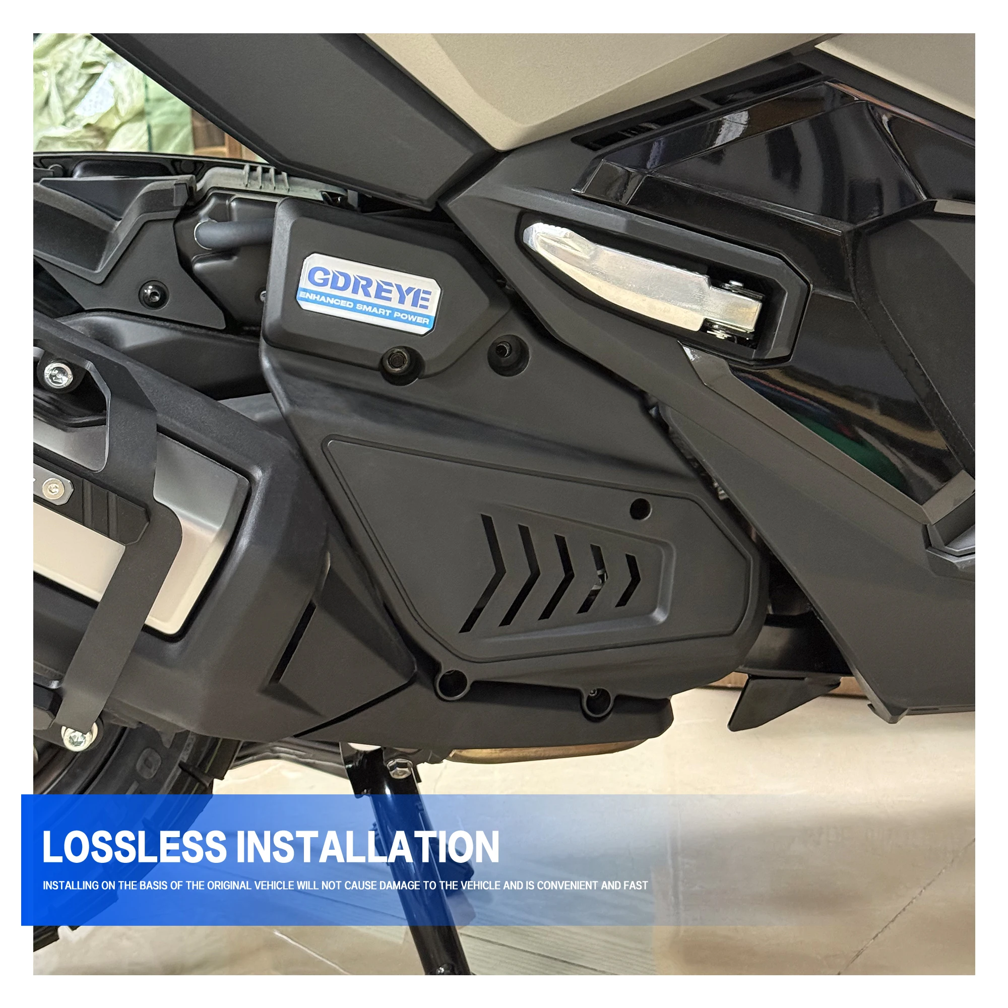 جديد حزمة الضغط العالي الغطاء الواقي زيت المحرك غطاء مضاد للسرقة الحرس الزخرفية لهوندا ADV350 2024 NSS350 FORZA350