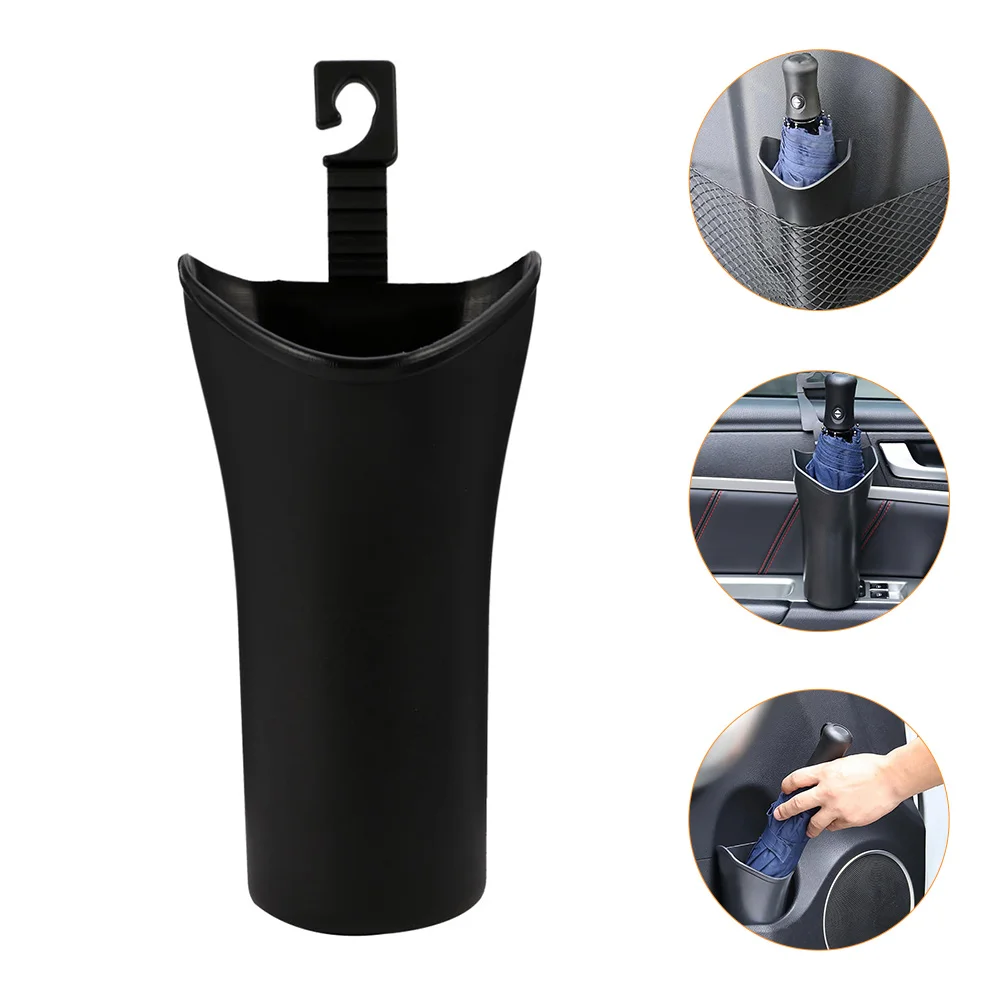 

Umbrella Holder Plastic Storage Bucket Compact Durable Waterproof Umbrella Stand For Car Seat Back Organizer Automobile