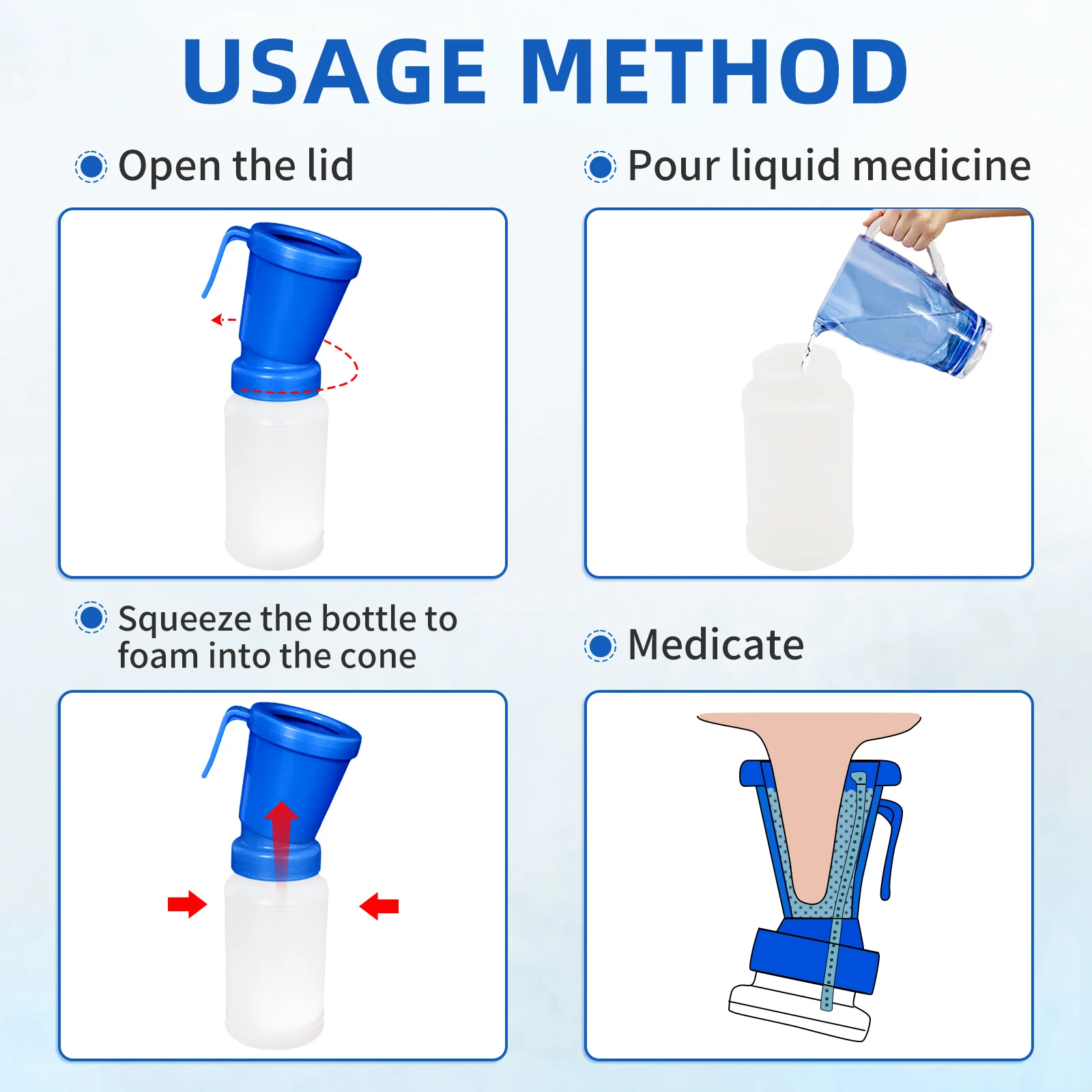 1pc teta dip copo conveniente profissional evitar retorno portátil mamilo limpeza gado suprimentos 300ml copo para cabra vaca
