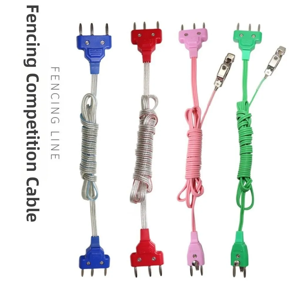 New 1.8m Foil Epee Body Cord Multistyles General And Body Cord Break-Resistant Fencing Accessory For Face Guard