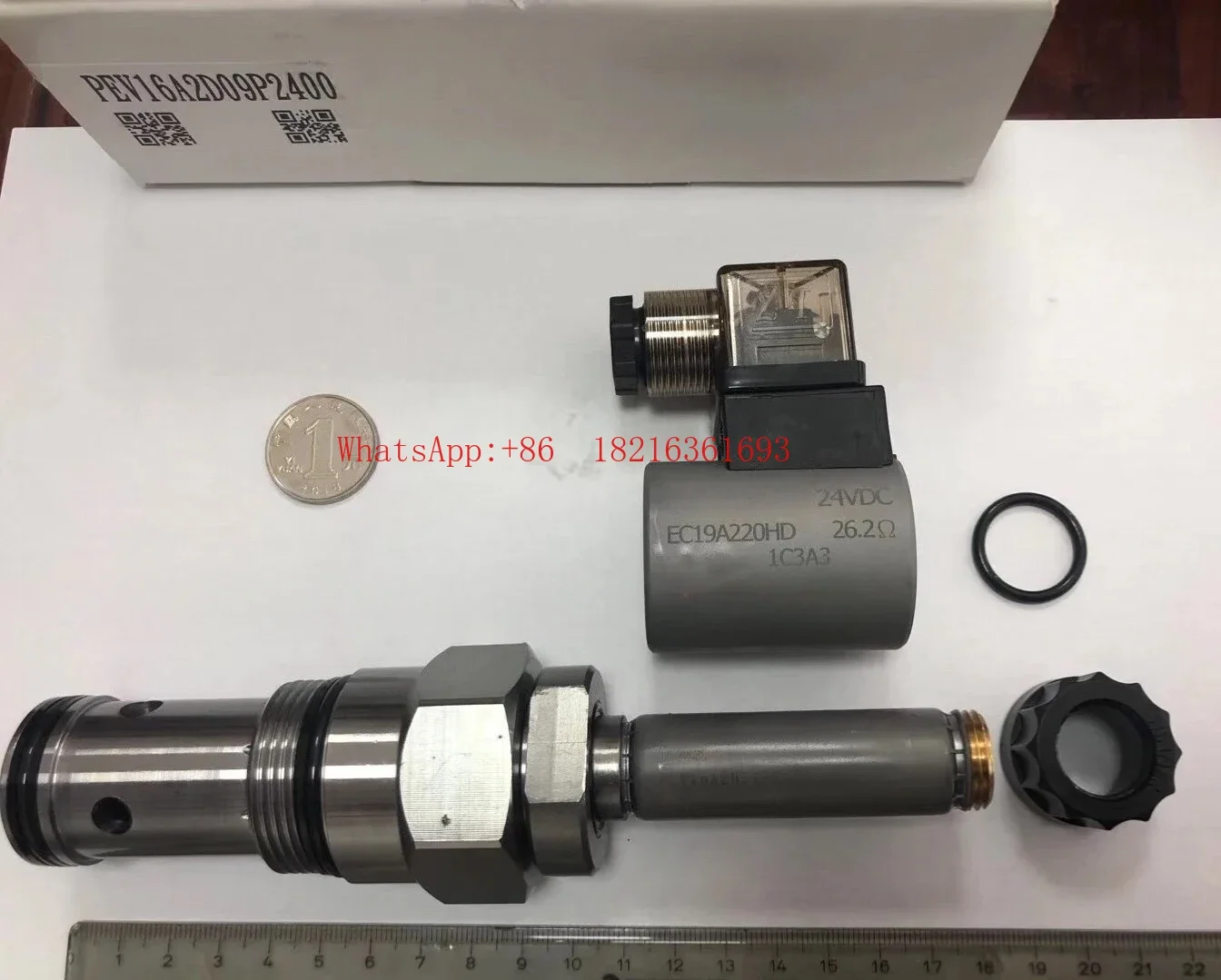 2026GOOD EP08W/SV08 Series Elevator Accessories Hydraulic Valve Thread Cartridge Solenoid Direction Pressure Relief Valve