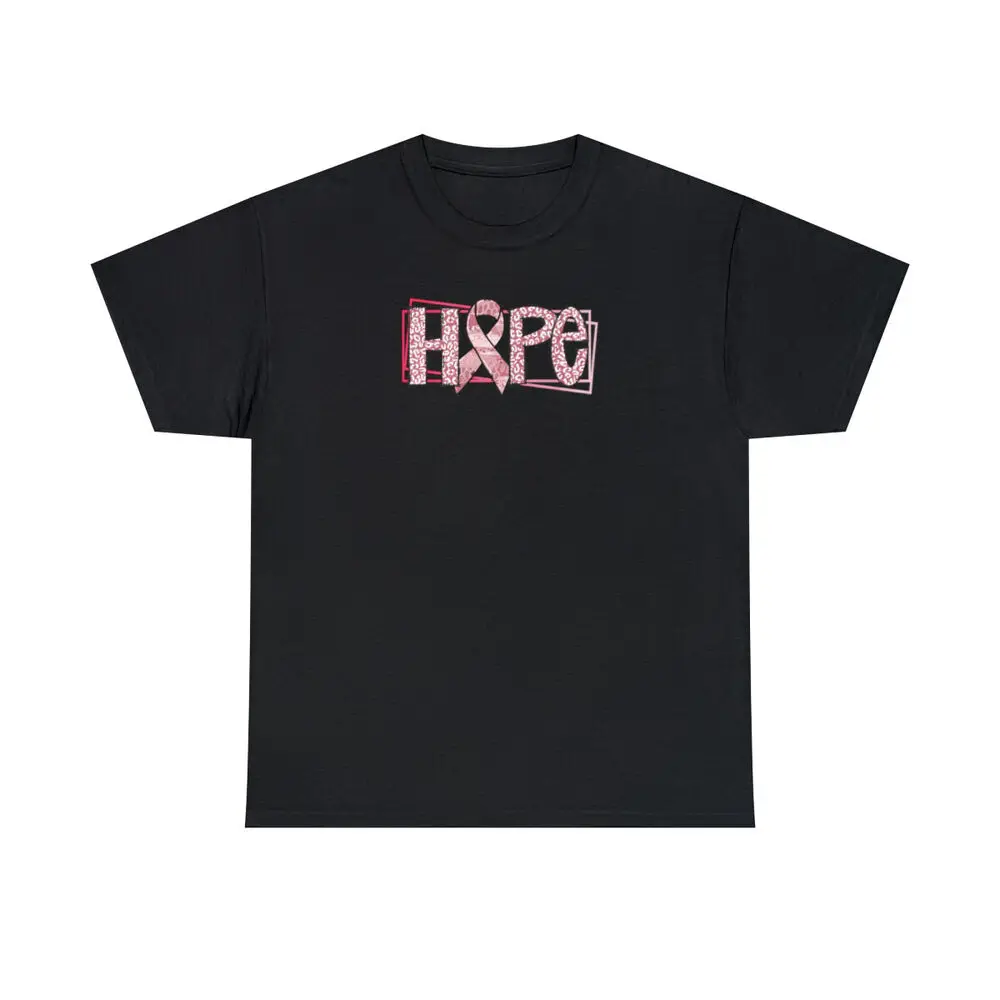 Breast Cancer Awareness Hope Cotton T Shirt