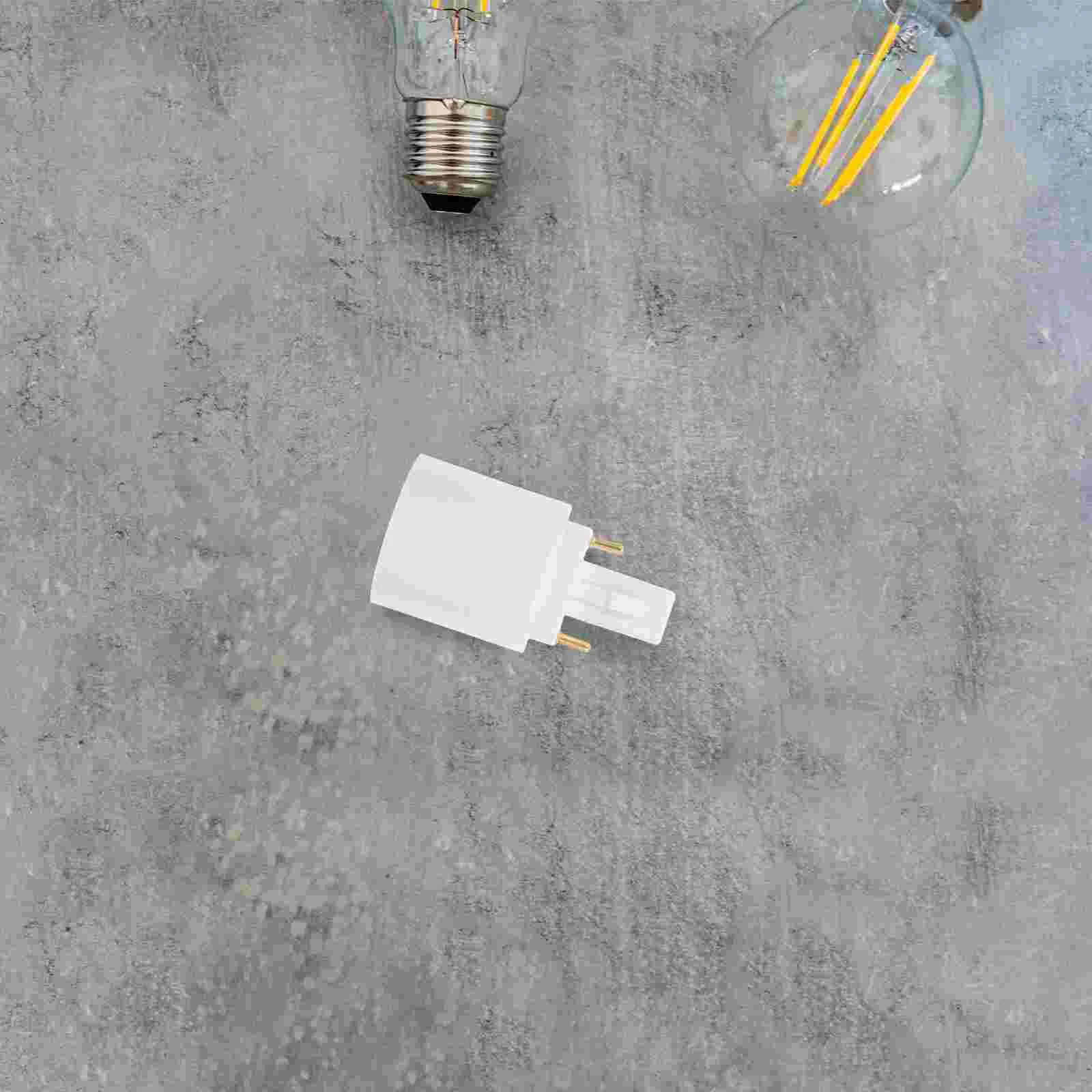 อะแดปเตอร์หลอดไฟ LED ฐานหลอดไฟ SOCKET Converter Shade ผู้ถืออะแดปเตอร์เชื่อมต่อพัดลม Outlet Plug