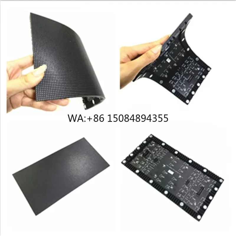 

Creative Front Magnetic Maintenance Flexible HD SMD2121 Led Module P2 P2.5 P3 Curved Indoor High Brightness IP31 Display