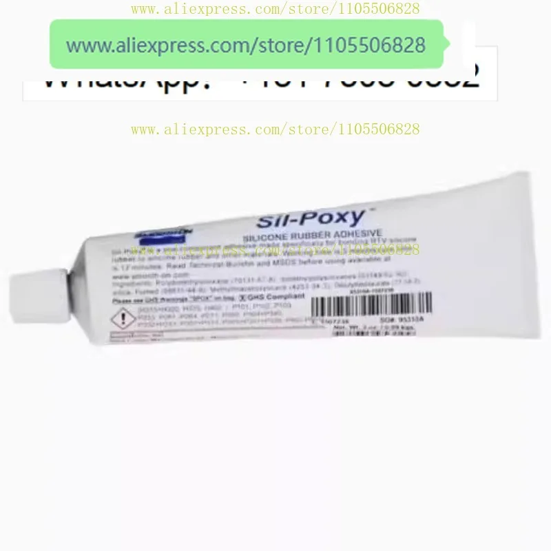 Sil-Poxy Silicone Adhesive High Strength Sealant for 3D Print Resin Mold Repair Industrial Lab Research