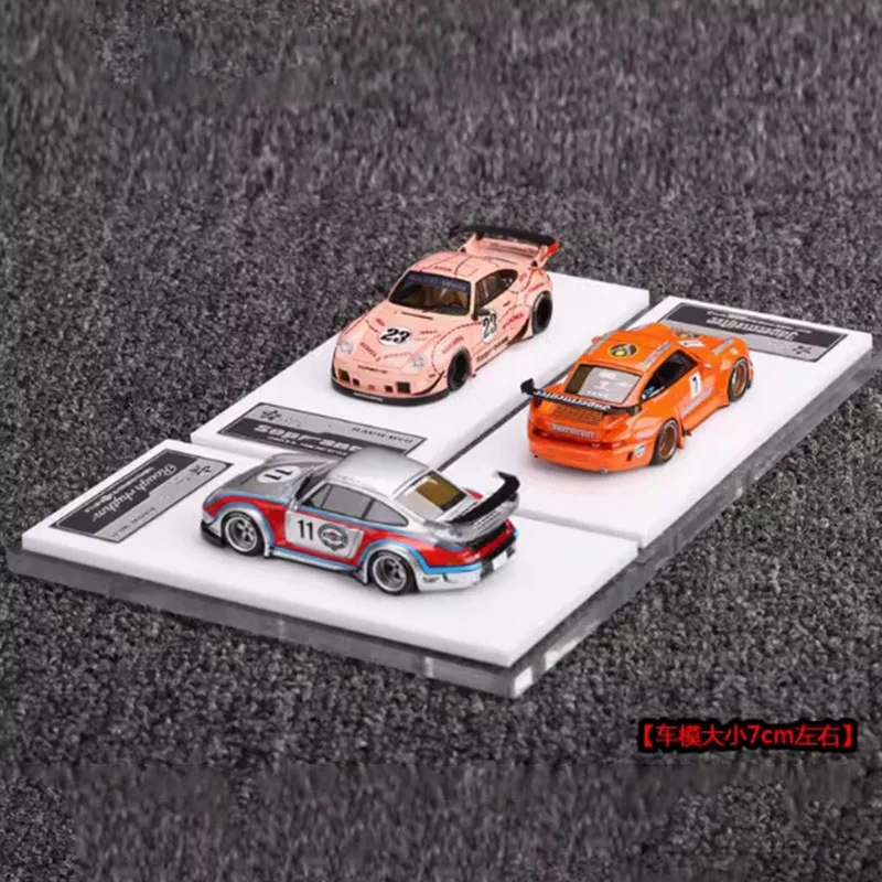 FuelMe Resin 1:64 Scale RWB 993 911 Martini 11# Wide-body Modified