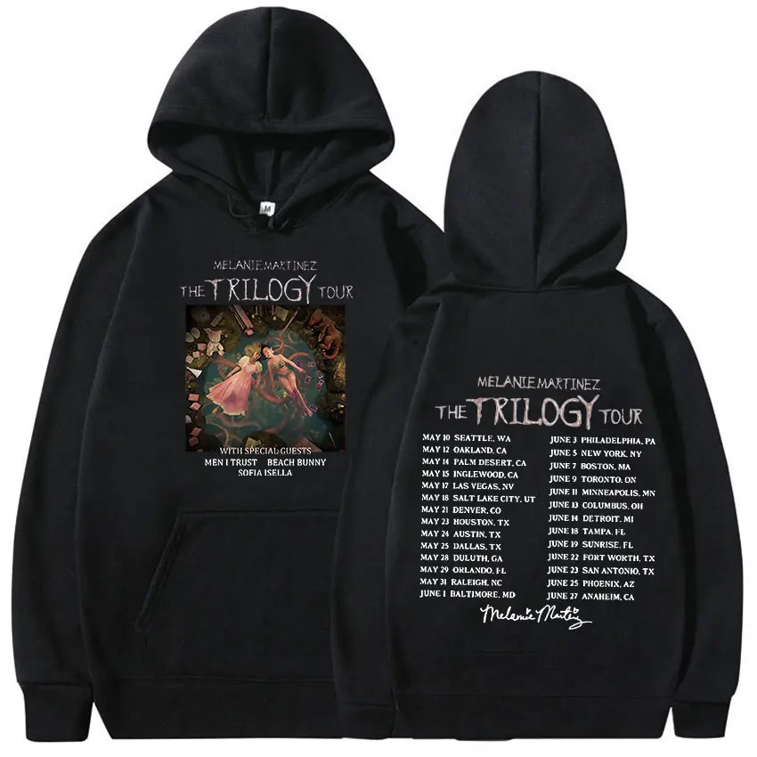 

Singer Melanie Martinez The Trilogy Tour 2024 Graphic Hoodie Man Woman's Aesthetic Retro Fashion Pullover Sweatshirts Streetwear