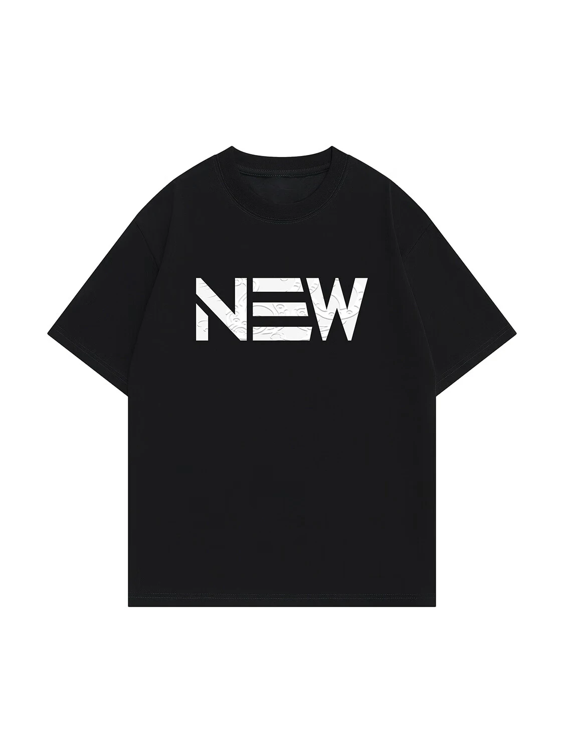 

Short-sleeved T-shirt mens trendy cotton top summer loose couples beautiful half-sleeved bottoming shirt